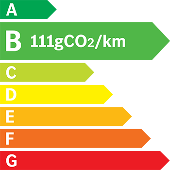 Étiquette énergie 111 g/km